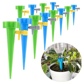 36/24/12/6 Pcs Auto Drip Irrigation Watering System Dripper Spike Kits Garden Household Plant Flower