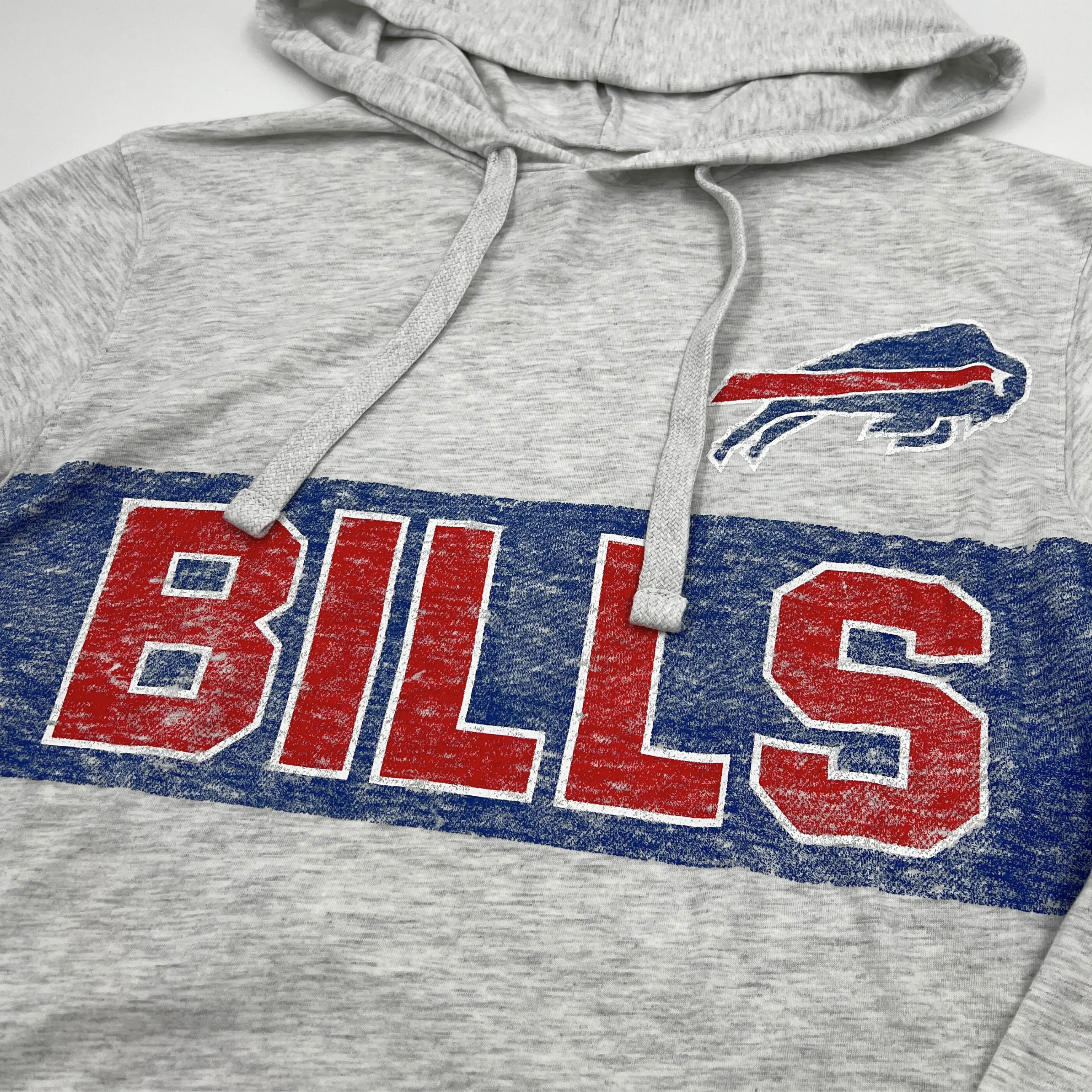 '47 Brand Buffalo Bills Relay Gray Lightweight Hoodie