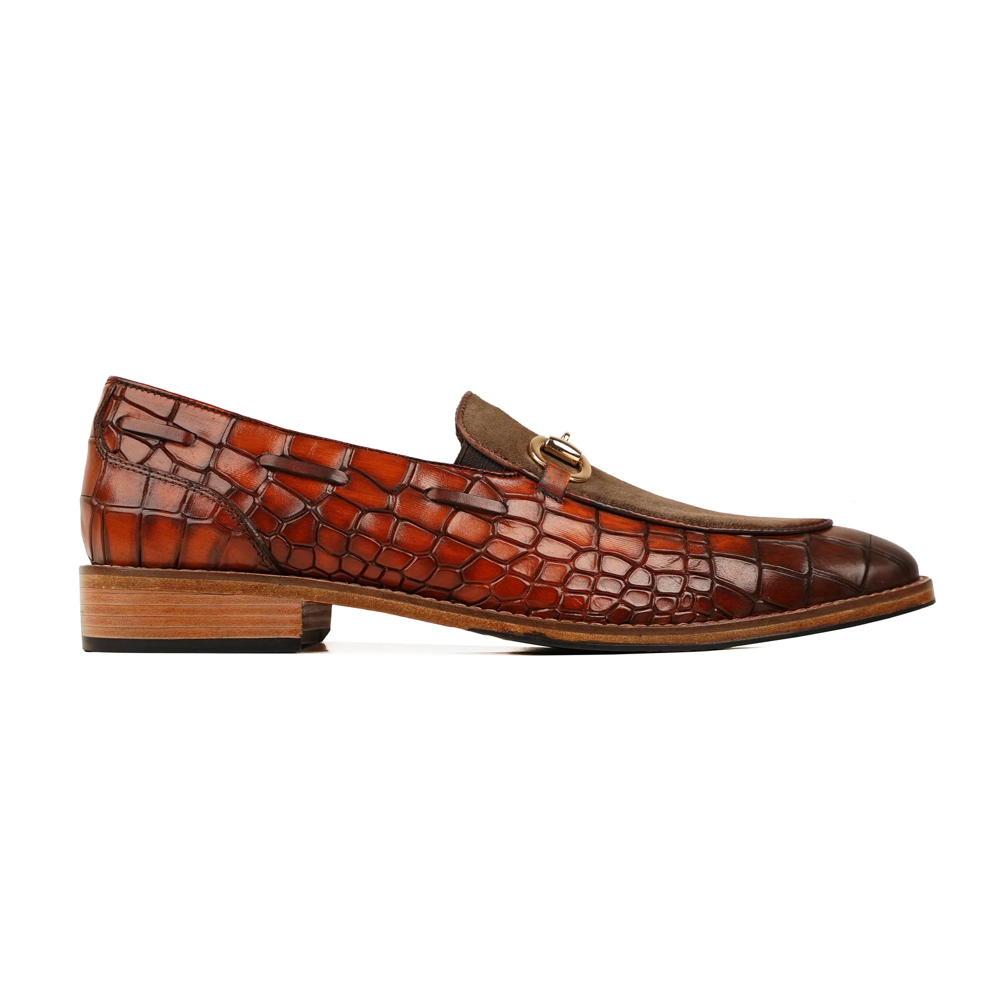 Akashi - Men's Brown Calf Leather Loafer