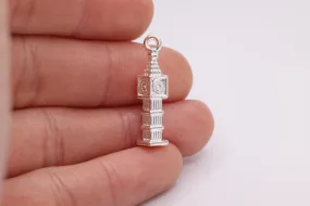 Big Ben Charm, 925 Sterling Silver, 631