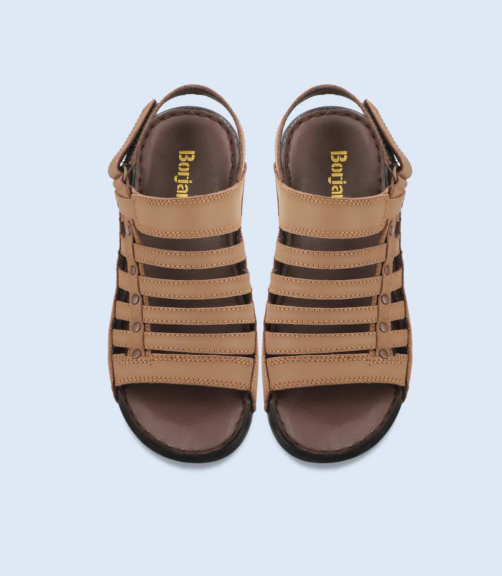 BM4579-BROWN-Men Sandal