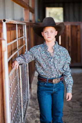 Boy's Cinch Paisley Print