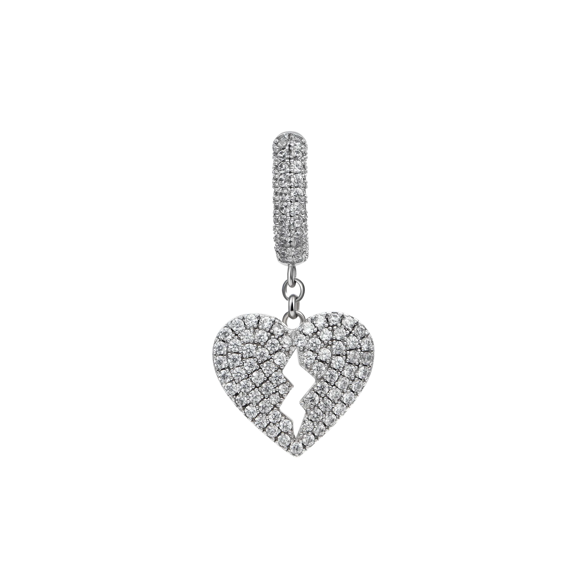 Broken Heart Earring-Single