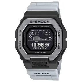 Casio G-SHOCK G-LIDE GBX100TT-8 Grey Monochrome Surf Surfer Men's Tide Watch