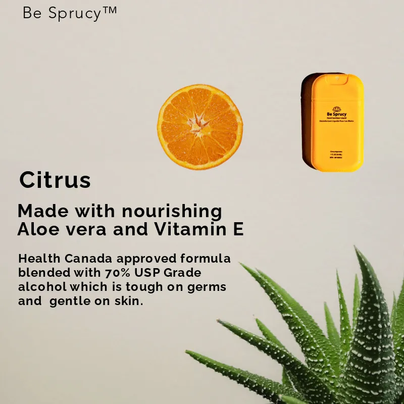 Citrus - Be Sprucy   Hand Sanitizer