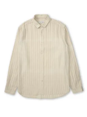 Clerkenwell Tab Shirt Randal Cream