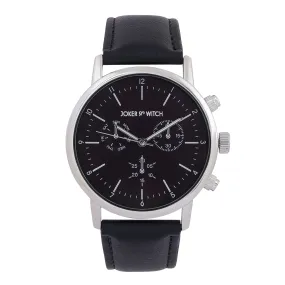 Dracary All Black Pu Strap Watch