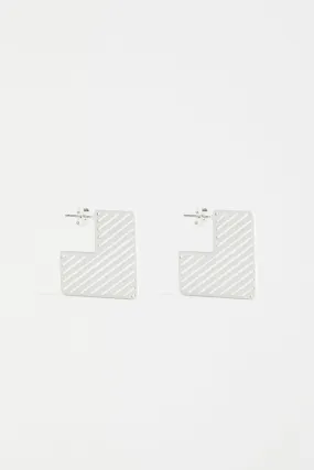 Elk The Label - Skaret Hoop Earring - White