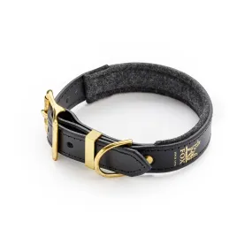 Fox x Storeys & Tails Black Straight Collar