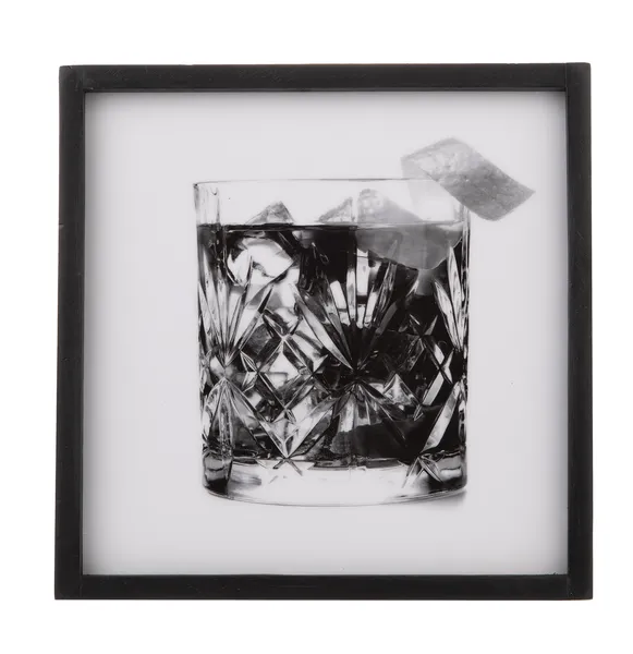 Framed Drink Glass