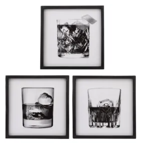 Framed Drink Glass