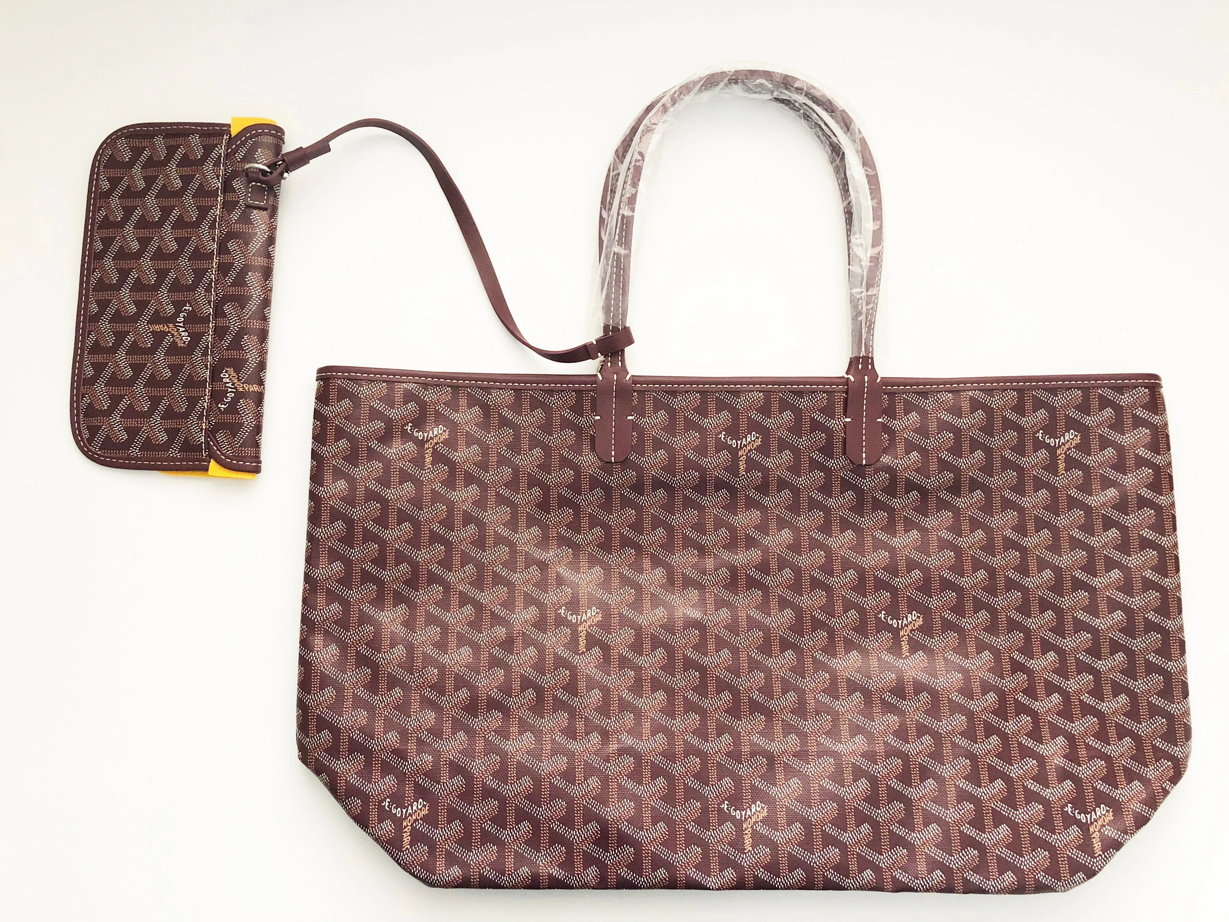 Goyard St. Louis Burgundy PM Tote (NWT)