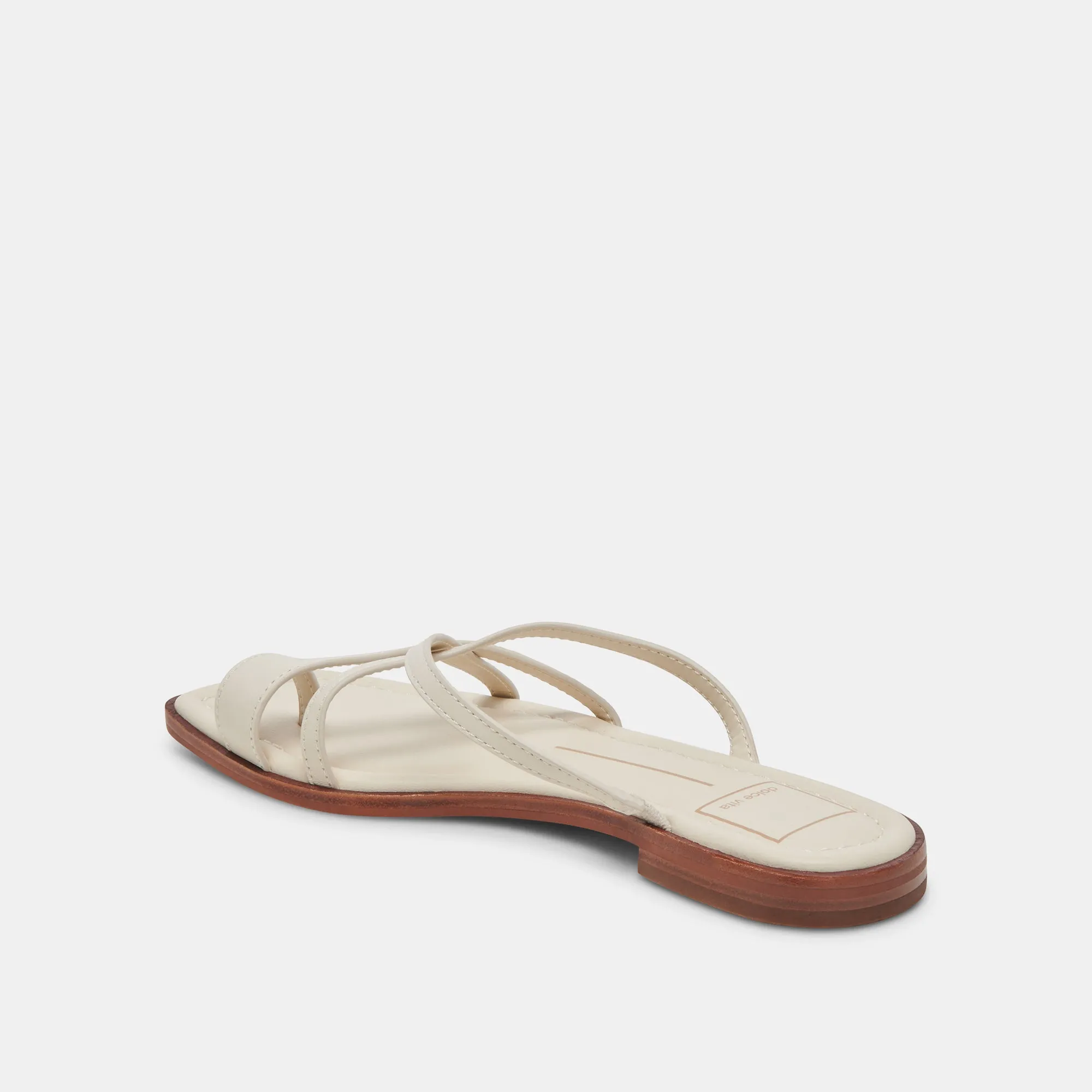 INDIGO SANDALS IVORY LEATHER