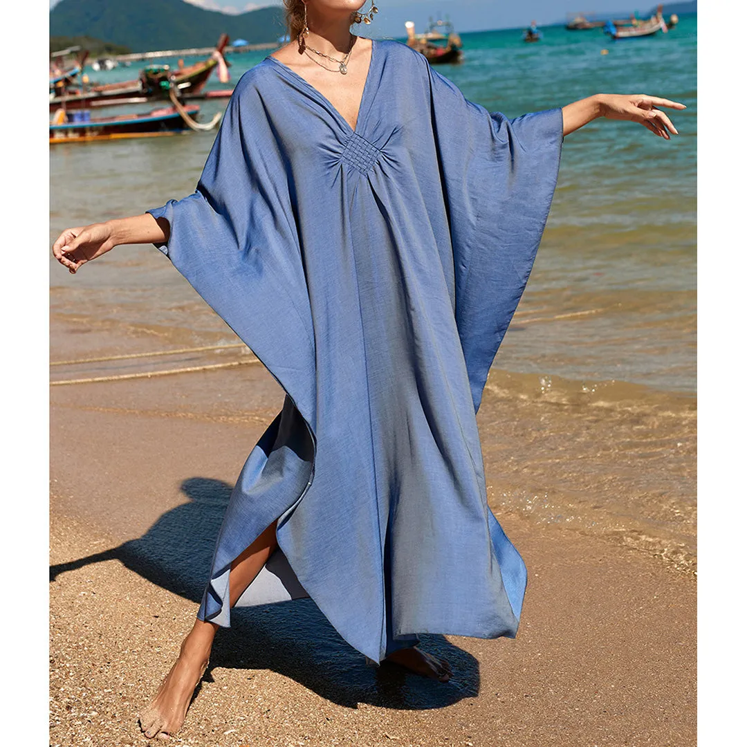 Lose Maxi-Kaftan-Tunika von Athena für den Strand 