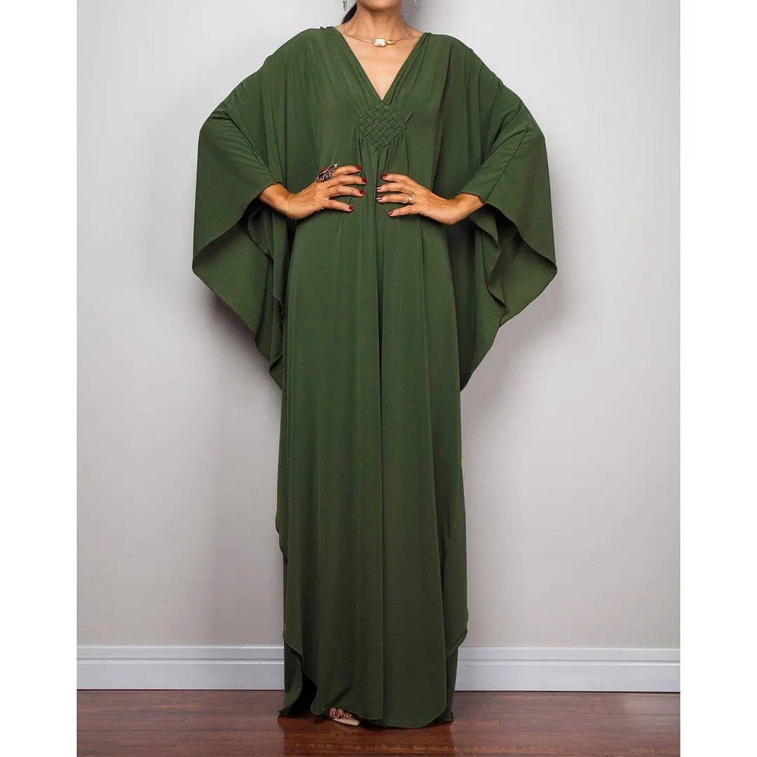 Lose Maxi-Kaftan-Tunika von Athena für den Strand 