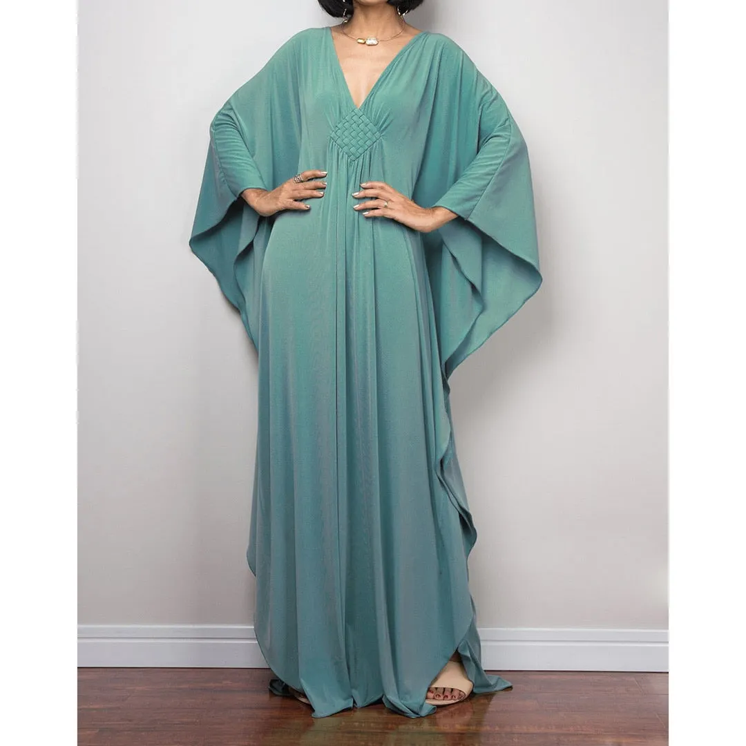 Lose Maxi-Kaftan-Tunika von Athena für den Strand 