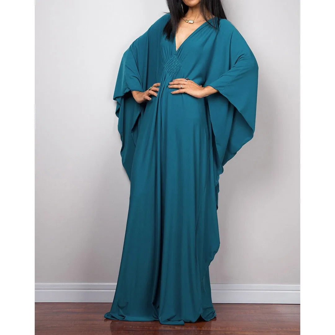 Lose Maxi-Kaftan-Tunika von Athena für den Strand 