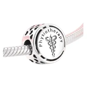 Physiotherapy Charm 925 Sterling Silver