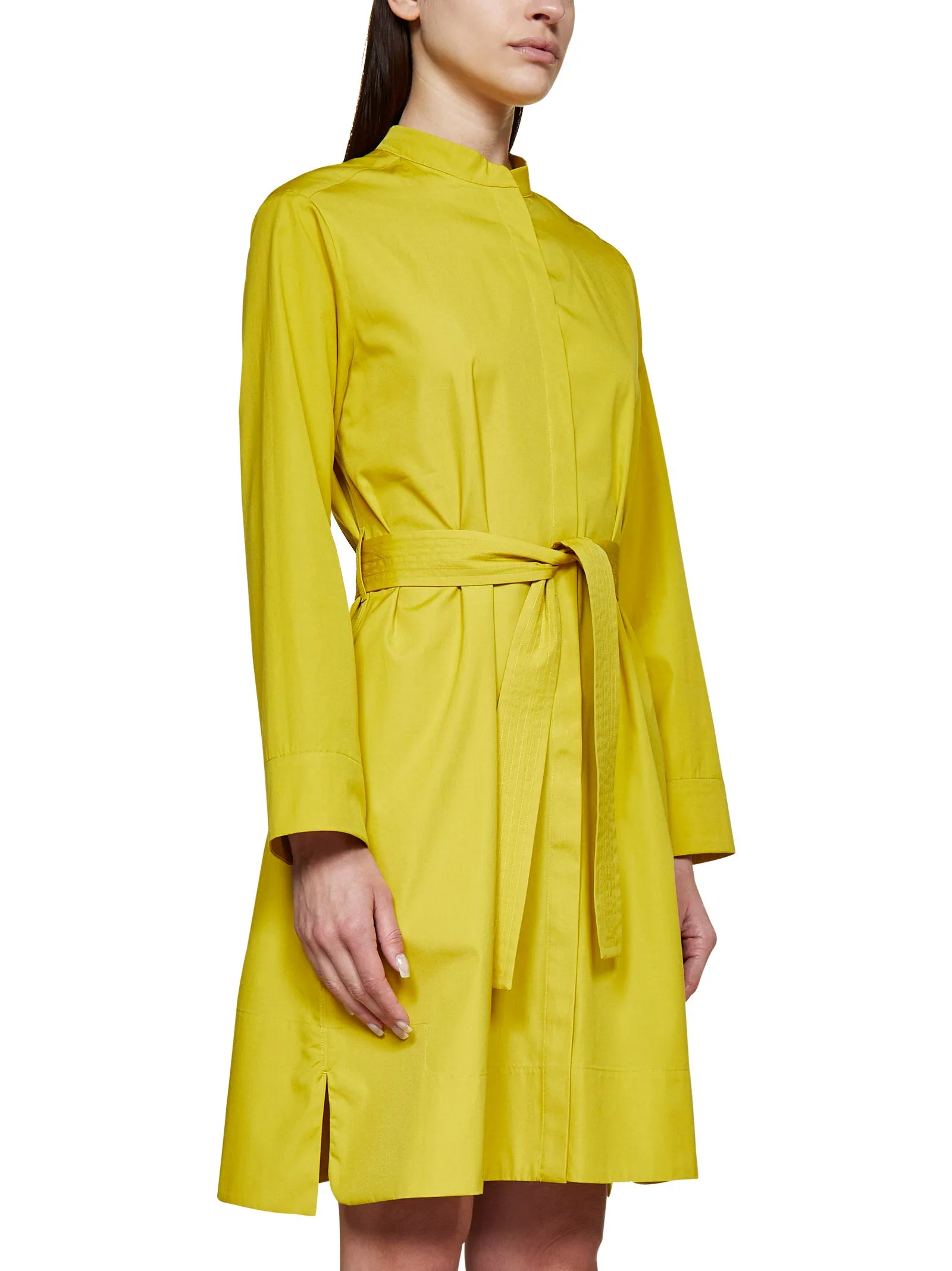 'S Max Mara Belted Midi Dress