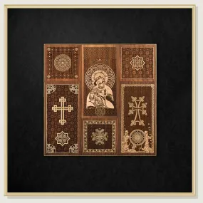 Saint Mariam With Crosses