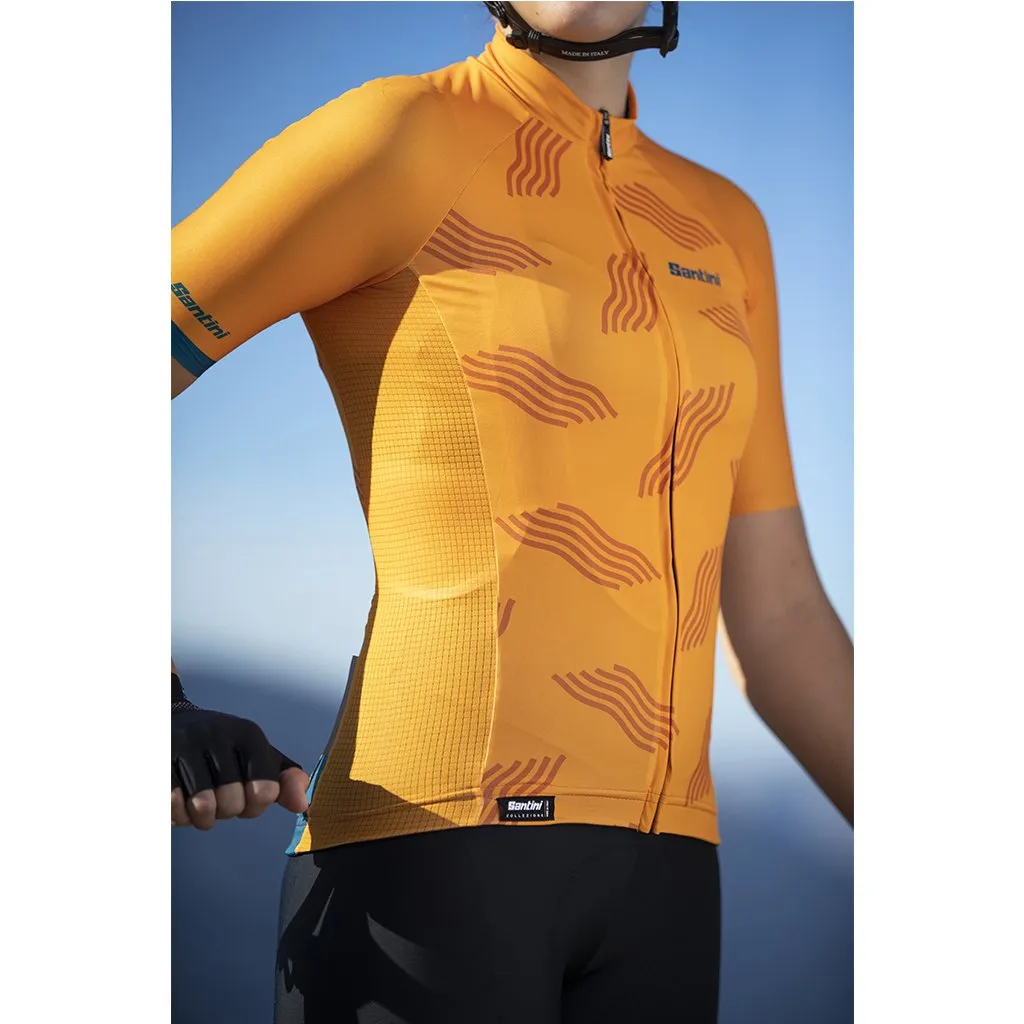 Santini Tono Dune Women Jersey (Tuscan Yellow)