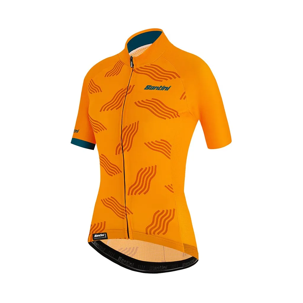 Santini Tono Dune Women Jersey (Tuscan Yellow)