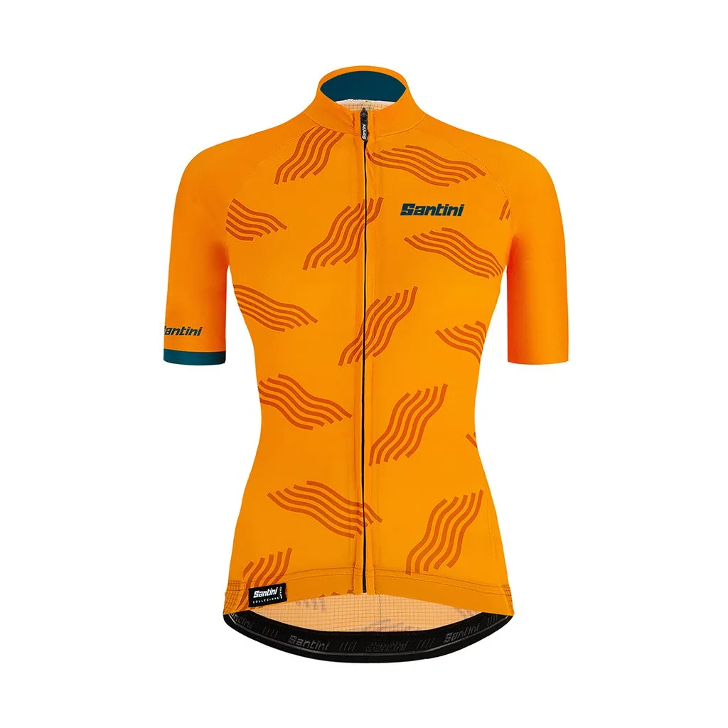 Santini Tono Dune Women Jersey (Tuscan Yellow)