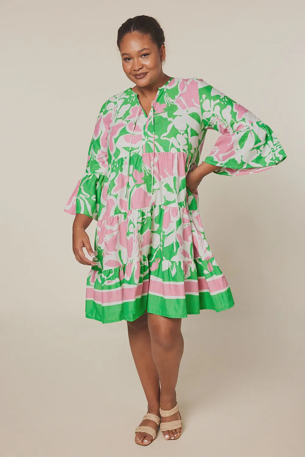 Scout Tiered Dress (Spring Blooms)