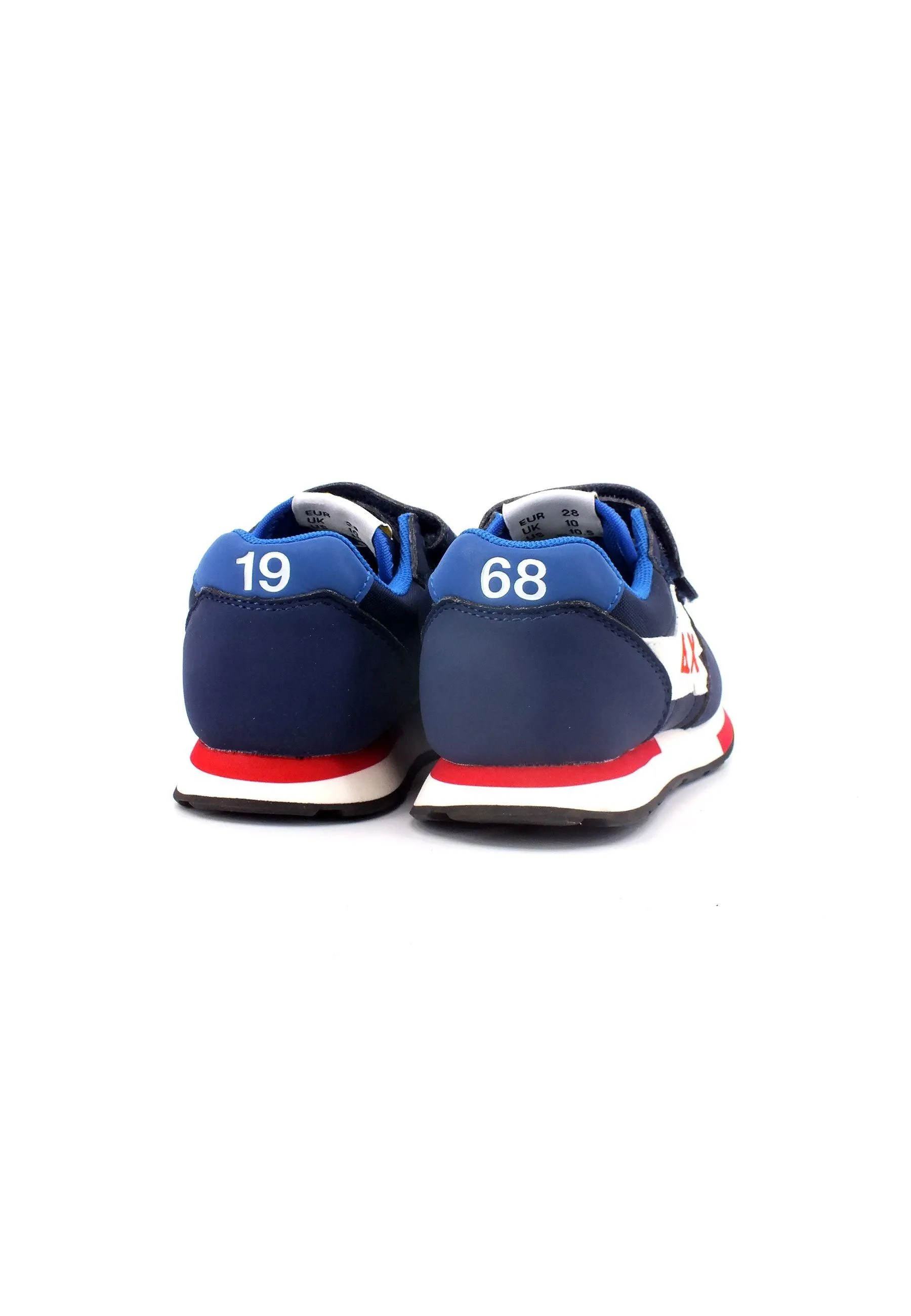 SUN68 Niki Solid Sneaker Bambino Navy Blue Z33321B