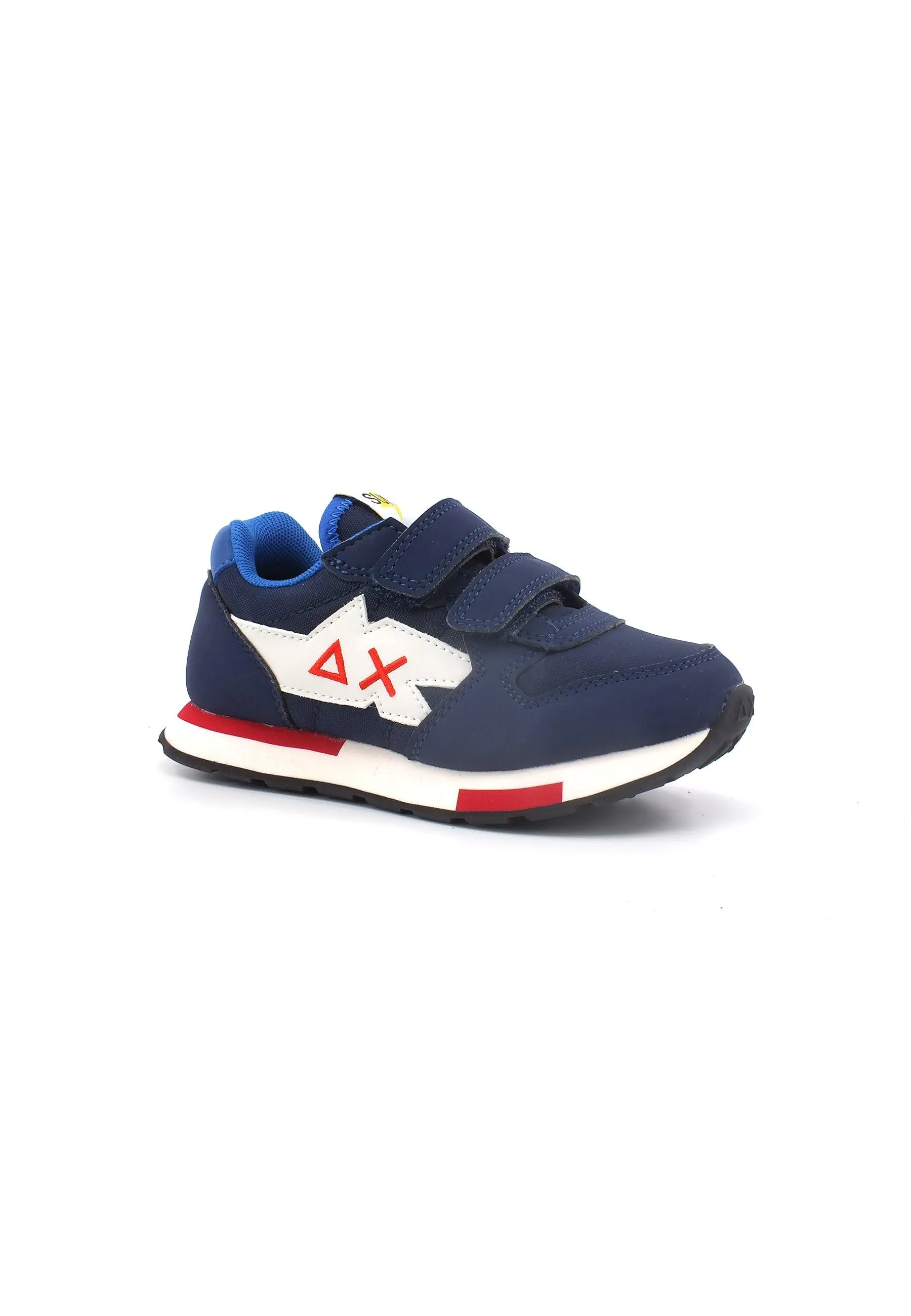 SUN68 Niki Solid Sneaker Bambino Navy Blue Z33321B