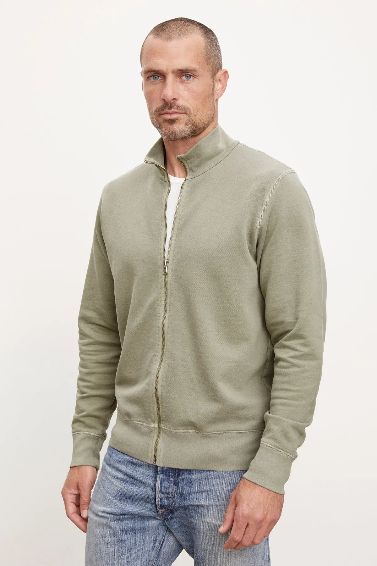 TERRY FRENCH TERRY FULL-ZIP