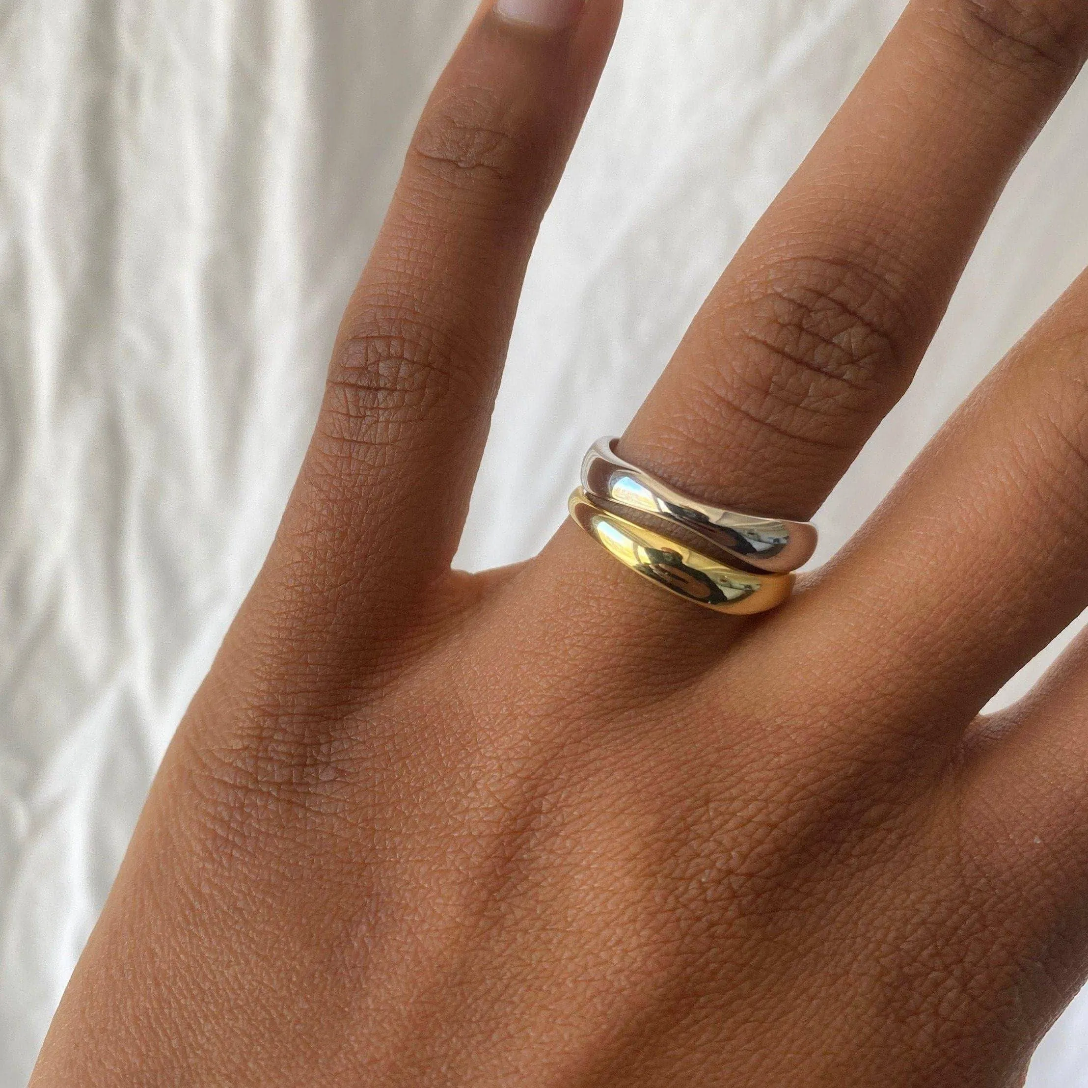 THE COCO RING - Solid 14k yellow gold