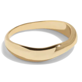 THE COCO RING - Solid 14k yellow gold