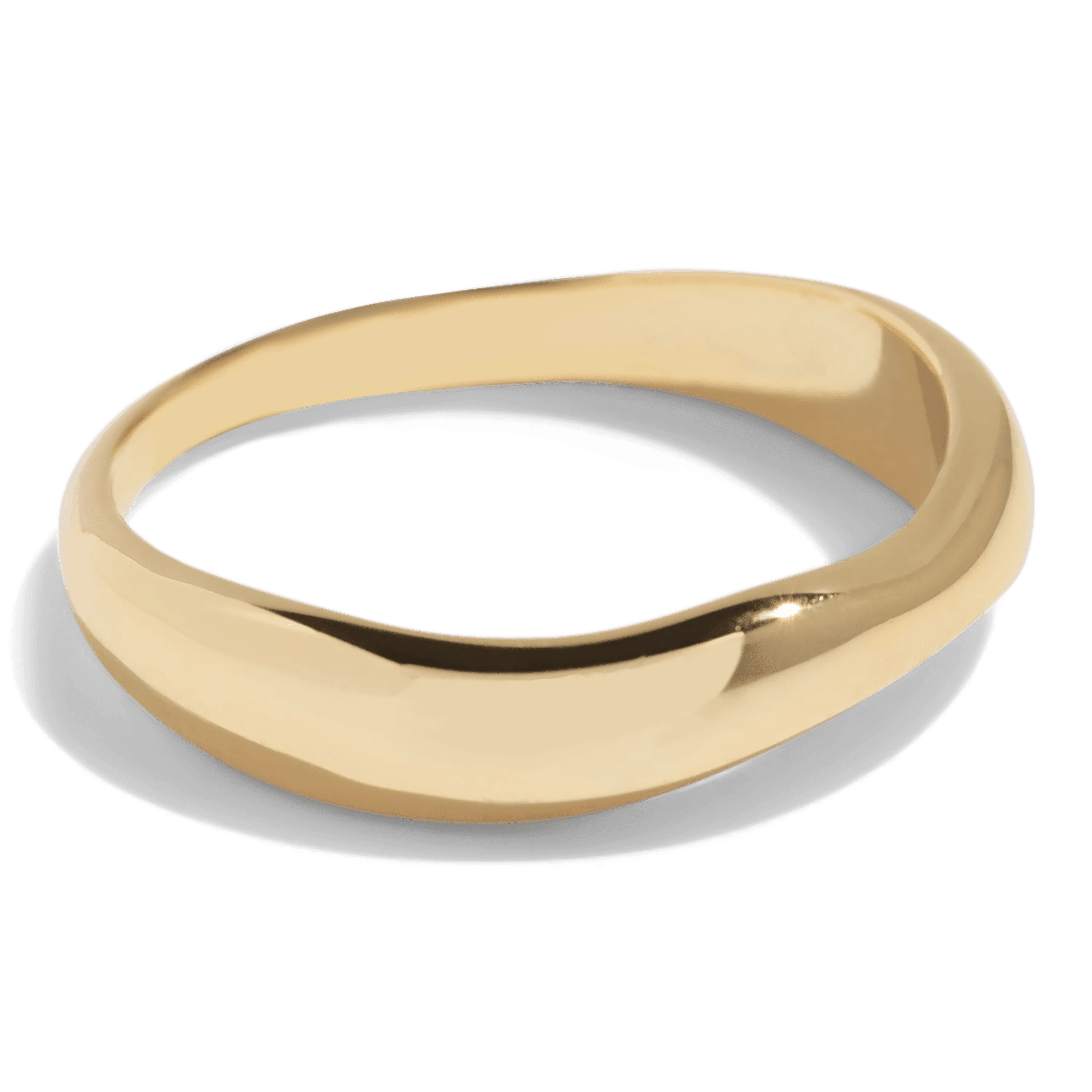 THE COCO RING - Solid 14k yellow gold