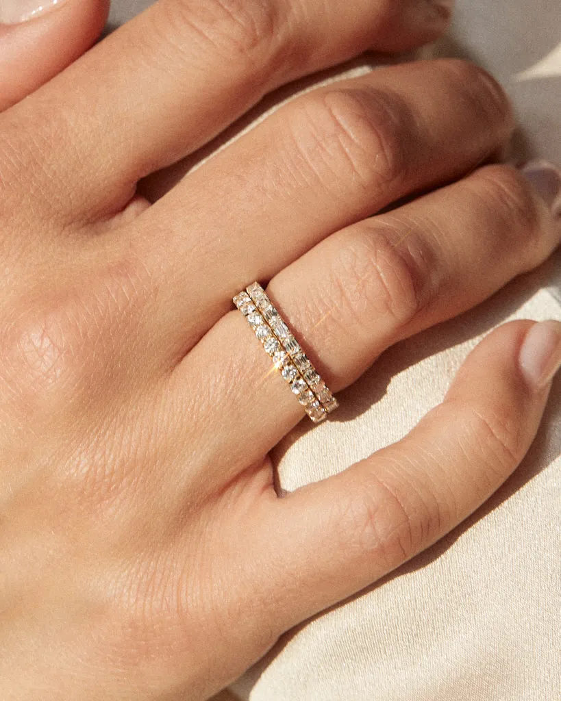 The Perfect Diamond Eternity Band