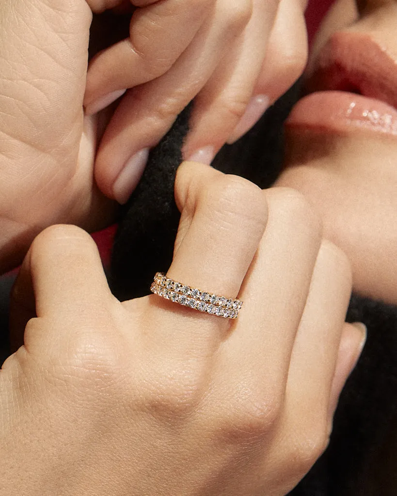 The Perfect Diamond Eternity Band