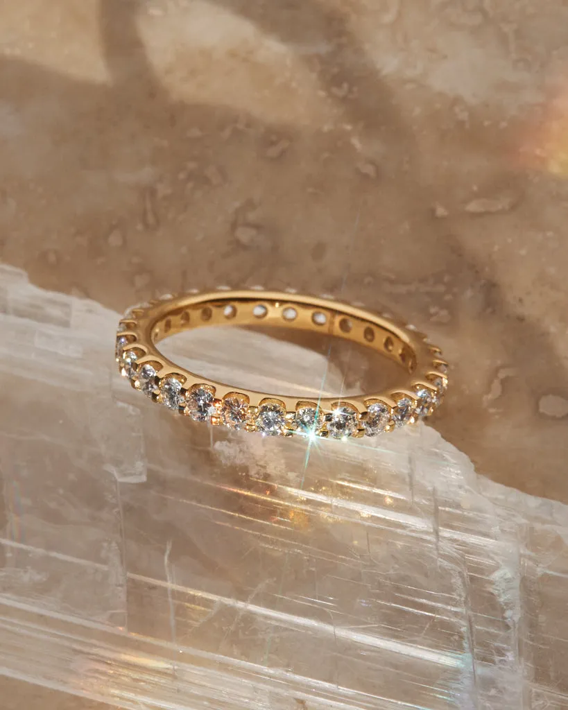 The Perfect Diamond Eternity Band