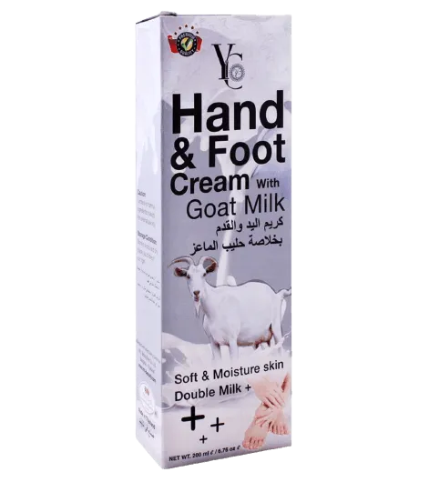 YC Hand & Foot Cream With Goat Milk – 200 ml